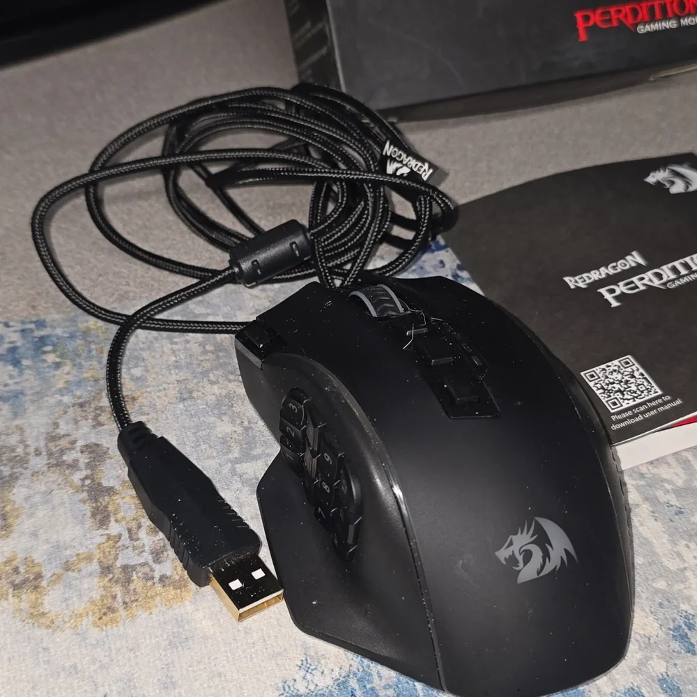 Redragon Gaming Mouse with RGB Lighting